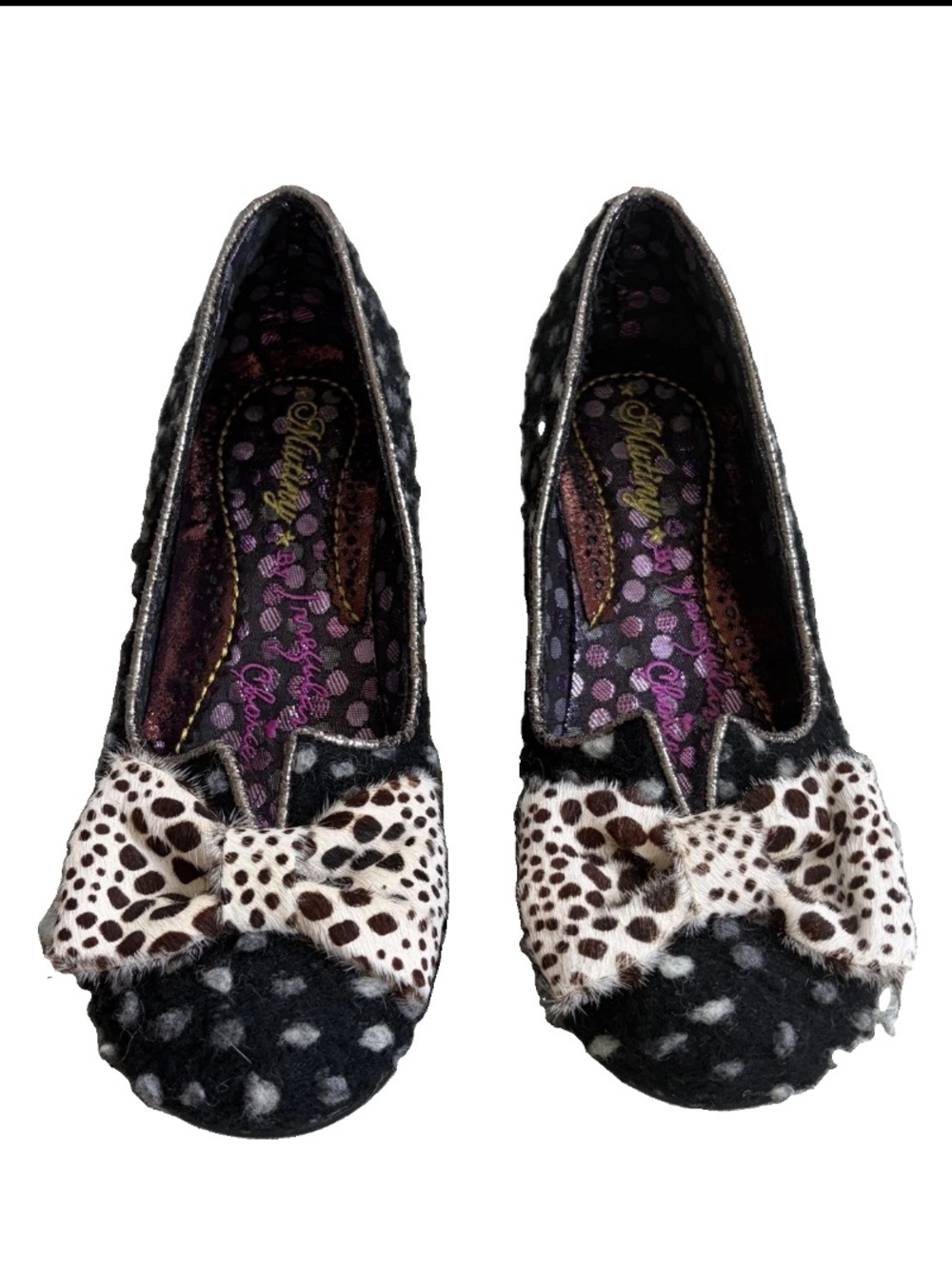 Irregular choice Mutiny RARE heel shoe size 38 US 7.5-8